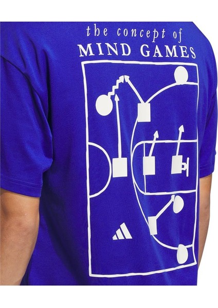 Erkek Mavi Graphıc Tee (Short Sleeve Adı Bb Gfx Tee JN7110 fırsatları