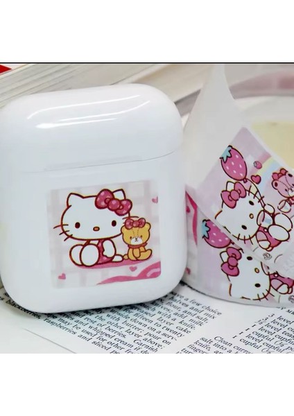 500 Adet Sanrio Kuromi My Melody Pochacco Pompompurin Figür Washi Tape Etiket Sticker fırsatları