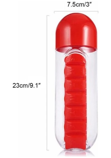 Pillbox Su Matarası indirimleri