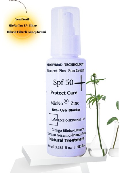 Pigment Plus Güneş Kremi Bariyer Kuvvetlendirir Lekeleri Önler Spf 50
