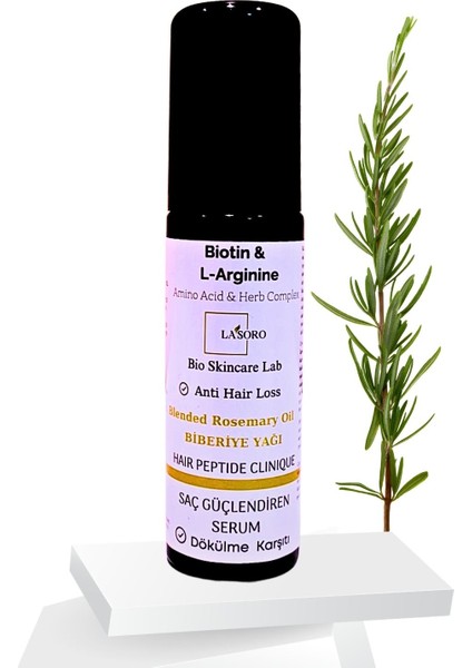 Saç Peptit Biotin Biberiye Aktif Saç Serum