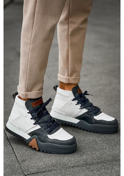 Bağcıklı Erkek Sneaker Bot Antrasit modelleri