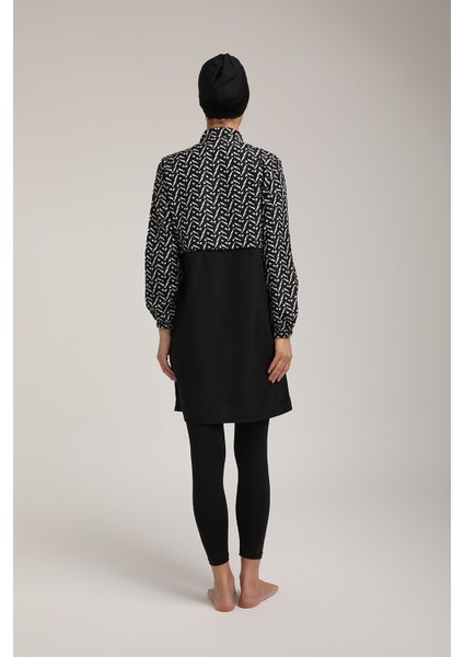 Kadın Fermuarlı Tam Kapalı Tesettür Mayo T 5450 indirimleri