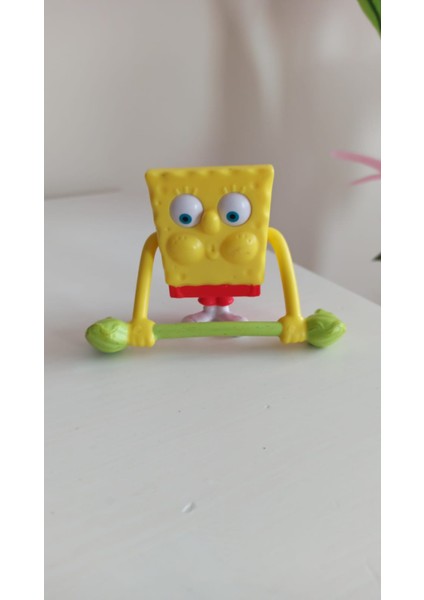 Vintage Halterci Sünger Bob Original Figür Oyuncak & 7 cm