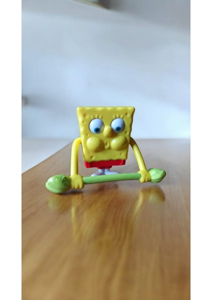 Vintage Halterci Sünger Bob Original Figür Oyuncak & 7 cm