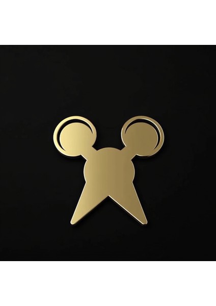 8 Ayar Altın Kolye Ucu Mickey Mouse GM4031 0.5 gr