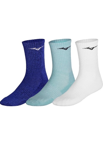 Training 3p Socks Unisex Çorap Beyaz/yeşil/mavi