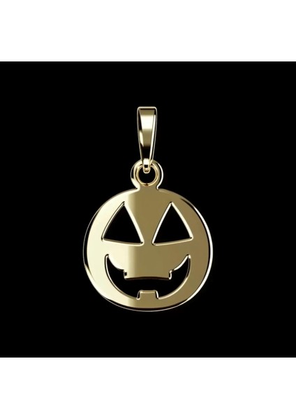 8 Ayar Altın Kolye Ucu Bal Kabağı GM4055 1 gr