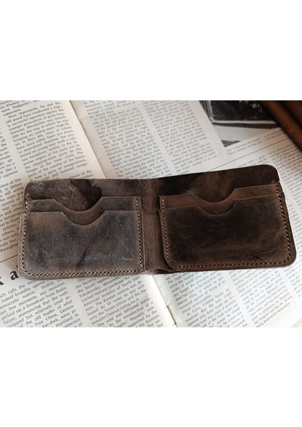 Deri Tamamen El Emeği Cüzdan 22CM*8CM * 1 Banknot Alanı 4 Kart Bölmesi DA23 modelleri
