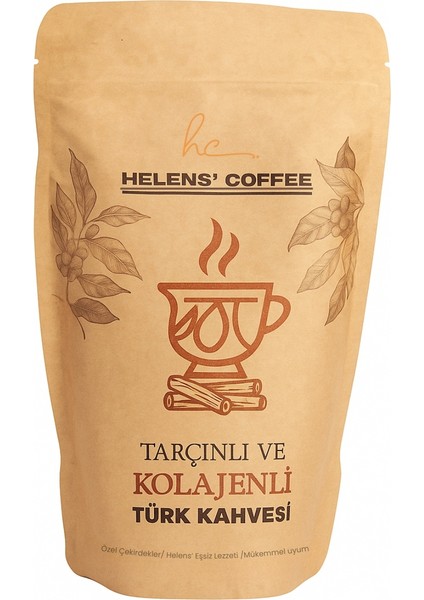 Tarçın Aromalı Kolajenli Türk Kahvesi