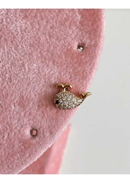 Gold Balina Tragus Piercing