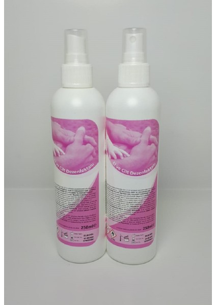 Detroderm 250 ml El Dezenfektanı 2 Adet