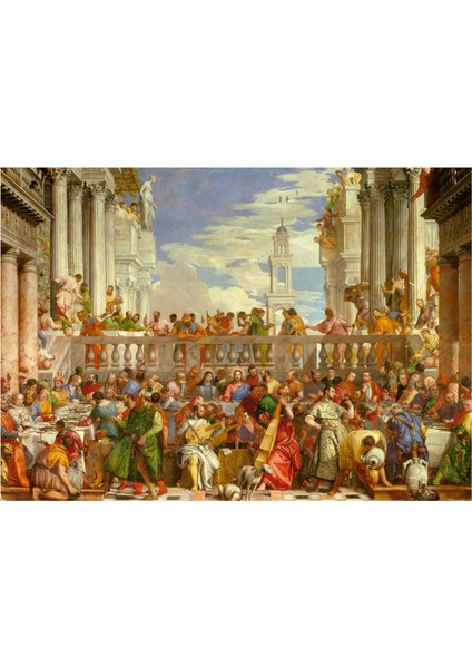 4000 Parça Cana'daki Düzün Puzzle - 19949 - The Wedding At Cana Paolo Veronese fiyatları