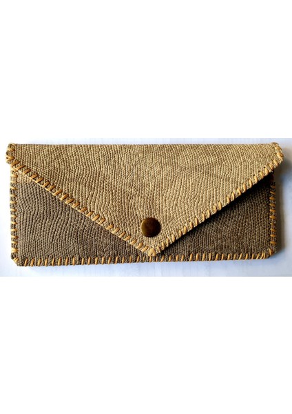 Portföy Cüzdan Telefon ve Kredi Kart Organizeri El Yapımı, Ölçüleri : Kapalı Vaziyette 20 x 12 cm