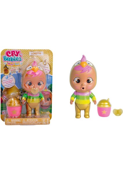Cry Babies mt Gold Serisi Bebeği Loretta CYM19000-4