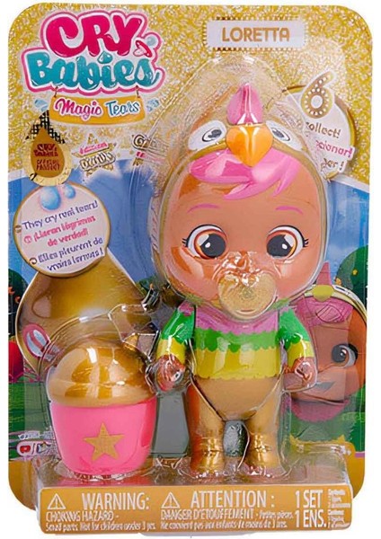 Cry Babies mt Gold Serisi Bebeği Loretta CYM19000-4