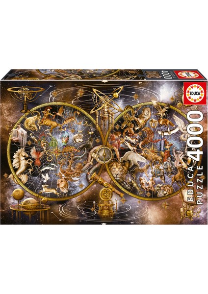 4000 Parça Takımyıldızı Puzzle - 19569 - Constellations