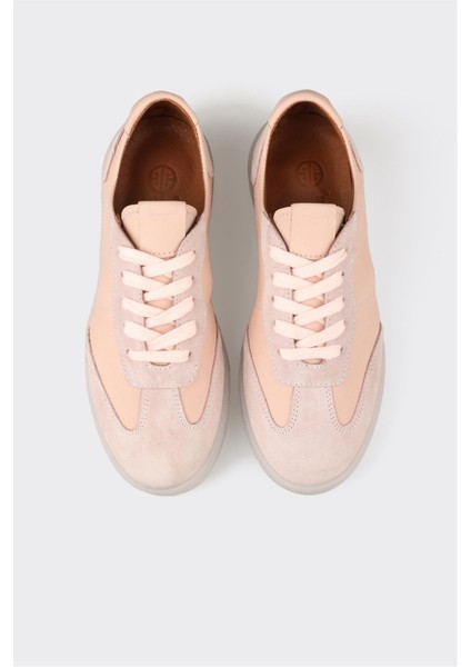 Pudra Deri Kadın Spor Ayakkabı fırsatları