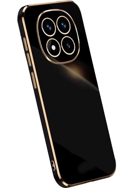 Xiaomi Redmi Note 14 Pro 5g Uyumlu Kılıf Bark Volet Silikon Siyah