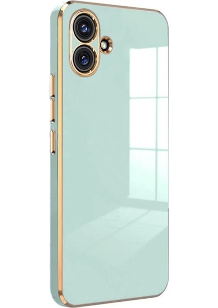 Samsung Galaxy A06 Uyumlu Kılıf Bark Volet Silikon Yeşil + Ekran Koruyucu