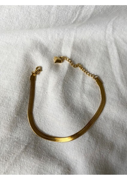 Çelik Italyan Zincir Bileklik