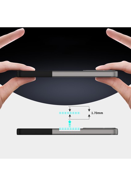 Samsung Galaxy A55 5g Kılıf Duble Çift Renkli Ince Slim Kapak fiyatları