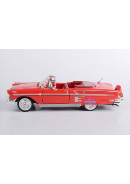Motor Max 1958 Chevy Impala Kırmızı 1:24 Model Araba fırsatları