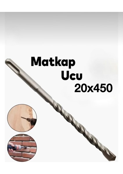 Sds Plus Beton Delme Matkap Ucu 20X450 mm