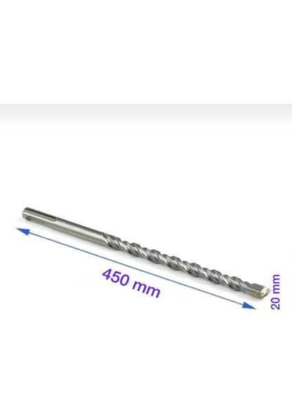 Sds Plus Beton Delme Matkap Ucu 20X450 mm fiyatları