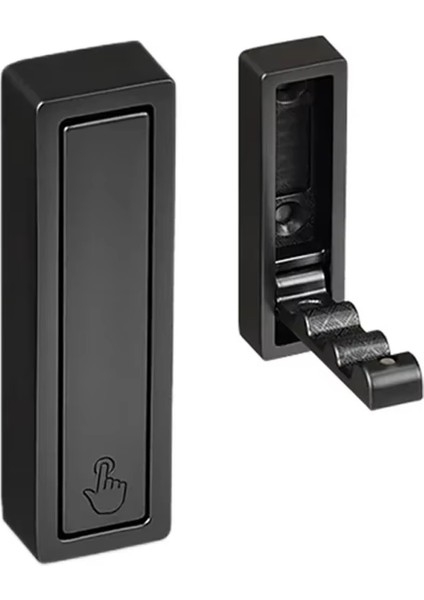 Çinko Kaplama Bas Açıl Pratik Askılık Anahtar Şapka Eşya Havlu Vb Askılık - AL5181 1 Adet