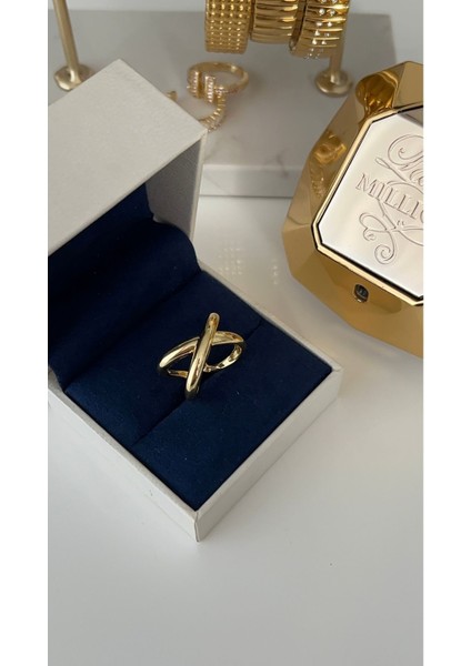 Ayarlanabilir Gold x Model Yüzük