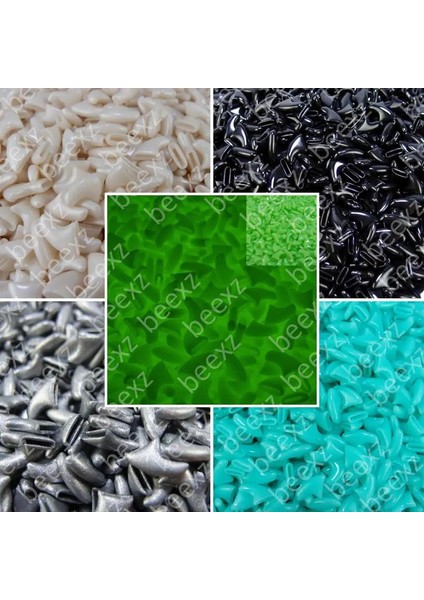 100PCS Kediler Için Yumuşak Tırnak Kapakları + 5x Yapıştırıcı Tutkal + 5x Aplikatör/ * Xs, S, M, L, Kapak, Kedi, Pençe, Pençe, Zot */ Mix G/beden: Xs (Yurt Dışından)