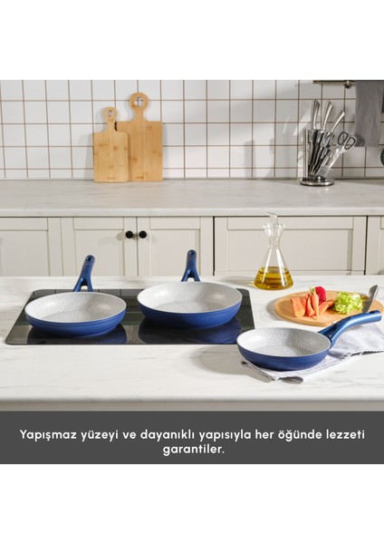Biogranit Berra 3'lü Tava Seti
