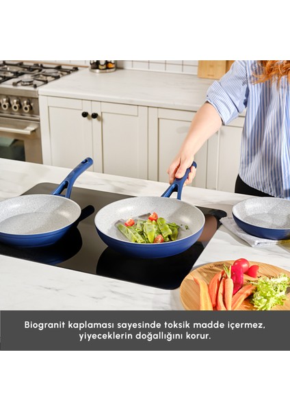 Biogranit Berra 3'lü Tava Seti