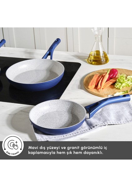 Biogranit Berra 3'lü Tava Seti