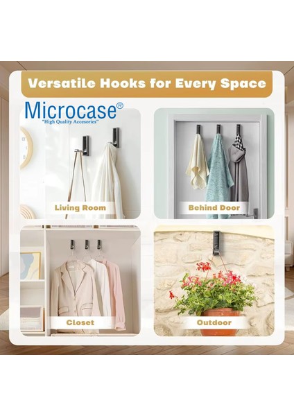 Çinko Kaplama Bas Açıl Pratik Askılık Anahtar Şapka Eşya Havlu Vb Askılık - AL5181 2 Adet indirimleri