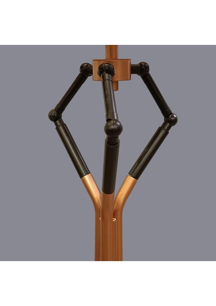 Seren Siyah Bronz Tripod Lambader