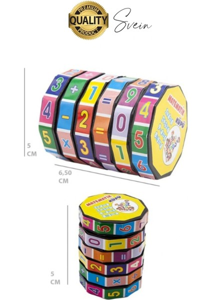 Özel Üretim Eğlenceli Toplama Çıkarma Çarpma Bölme Matematik Eğitici Küp Oyuncağı Zeka Geliştiren indirimleri