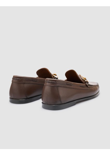 Deri Siyah Erkek Loafer modelleri