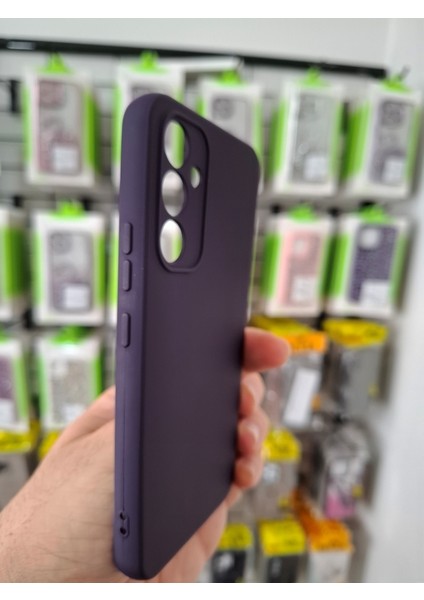 Samsung Galaxy A54 Kılıf Kamera Çıkıntılı Içi Kadife Yumuşak Dokulu Lansman Silikon Kapak modelleri