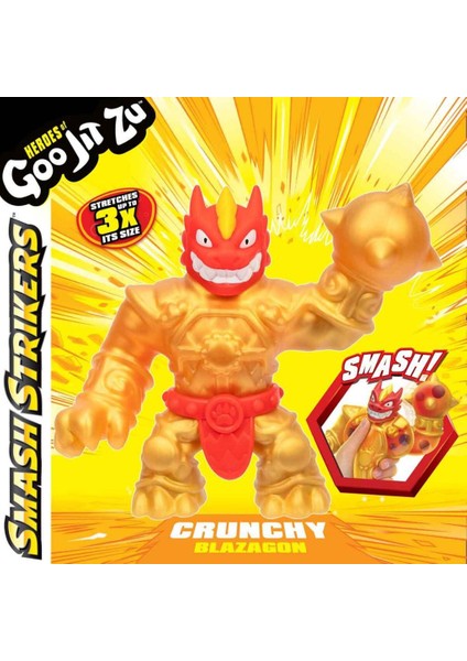 Goojitzu Smash Strikers Tekli Figür Paketi Crunchy Blazagon GJT57000-3
