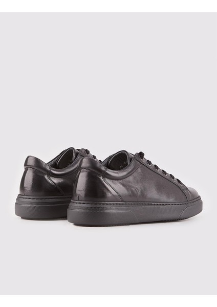 Erkek Light Taban Bağcıklı Sneaker Ayakkabı 162M995 Siyah
