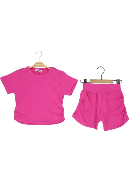 Kız Çocuk Şort Takım
