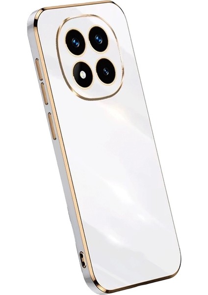 Xiaomi Redmi Note 14 Pro 5g Uyumlu Kılıf Bark Volet Silikon Beyaz
