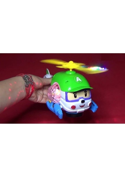 Helikopter Müzikli ve Işıklı Kendi Kendine Hareket Eden Oyuncak