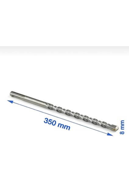 Sds Plus Beton Delme Matkap Ucu 8X350 mm