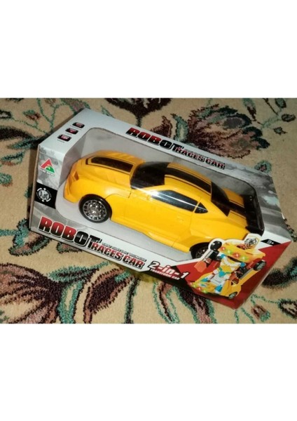 Bumblebee Robota Dönüşen Araba Pilli, Işıklı, Sesli, Camaro Robot Olan Bumble Bee Araba Transformers 25 cm fiyatları
