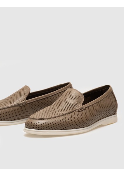 Hakiki Deri Vizon Erkek Loafer fırsatları
