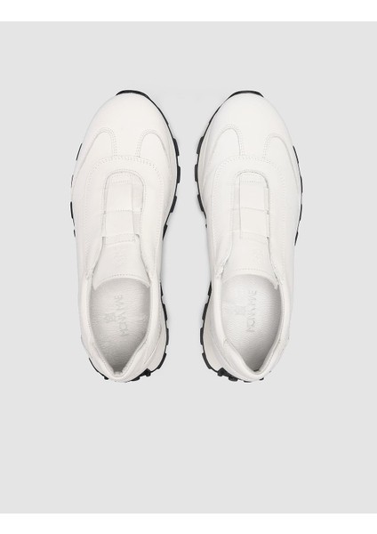 %100 Hakiki Deri Beyaz Kadın Sneaker fırsatları