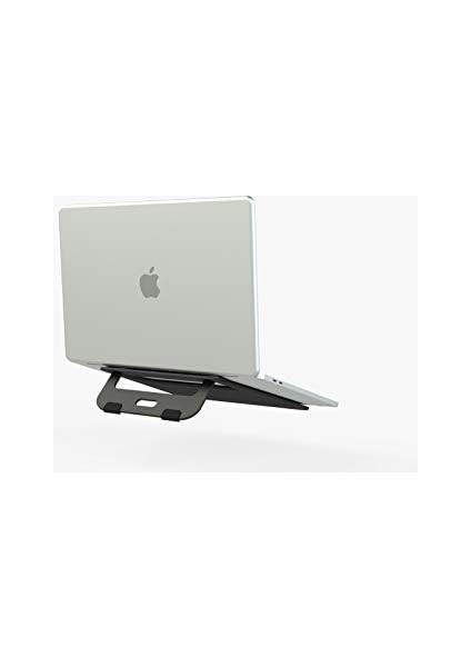 B1-13 Katlanabilir Notebook ve Macbook Standı (Black)